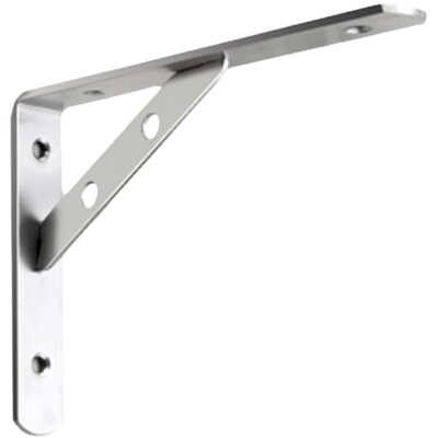 加厚不锈钢墙上隔板承重三角支架