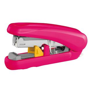日本PLUS普乐士ST-010XH啪嗒订书机便携型调节深浅迷你订书机学生用女小号型订书器家用装订器办公可爱定书机