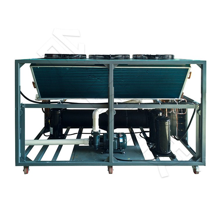 厂家供应风冷式冷冻机 低温冷水机5p 负30度工业风冷式冷水机现货