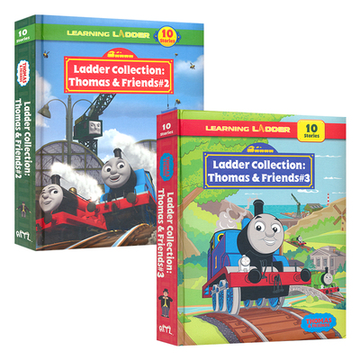 Learning Ladder Collection Thomas & Friends 学习阶梯系列 托马斯和他的朋友们合集 2&3 分级阅读 全彩桥梁读物 英文原版图书