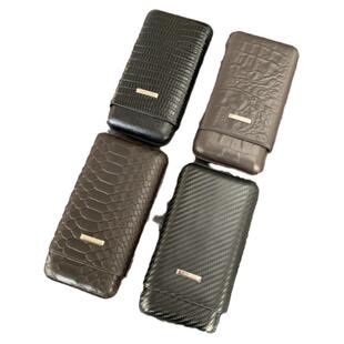 美国Prometheus普罗米修斯3支装真皮雪茄便携皮套