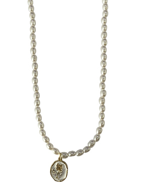 2025新款爆款珍珠项链女高级感轻奢百搭毛衣链小众设计锁骨链配饰