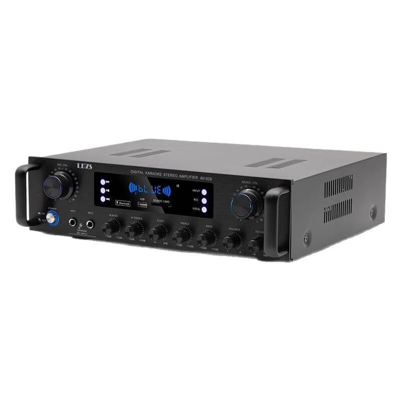 2.1大功率蓝牙功放机家庭ktv专业发烧HIFI卡拉OK舞台超重低音功放