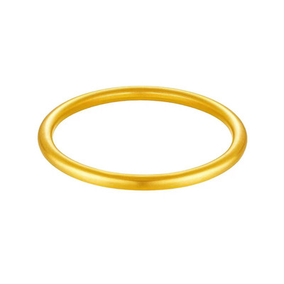 古法传承黄金包银素圈手镯