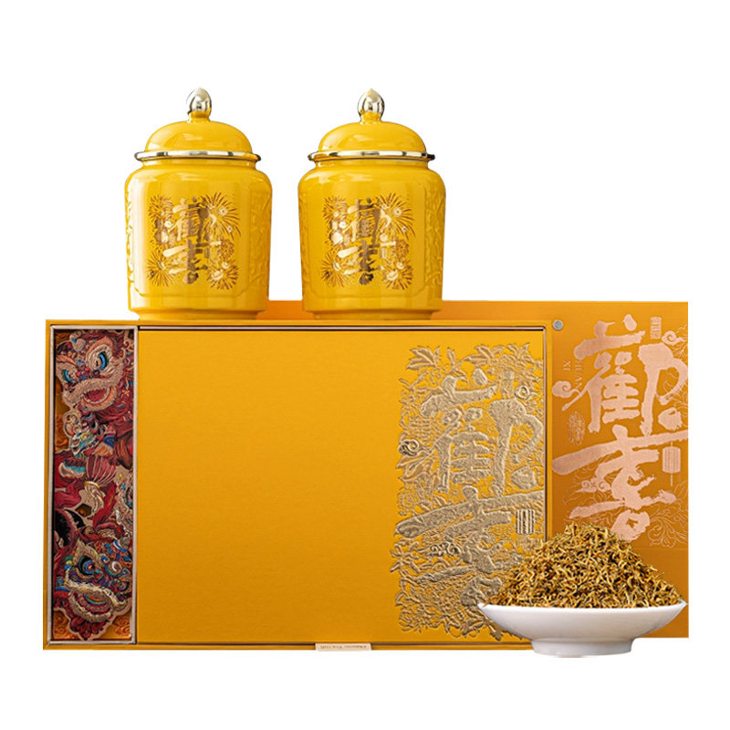 特级金骏眉红茶黄芽蜜香型礼盒装