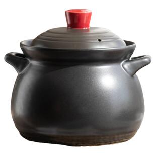 罐罐米线砂锅家用燃气耐高温干烧不裂陶瓷煲汤锅煤气灶专用沙锅