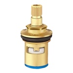 水龙头阀芯精铜通用型厨房单冷热通用快开水龙头内芯全铜更换配件