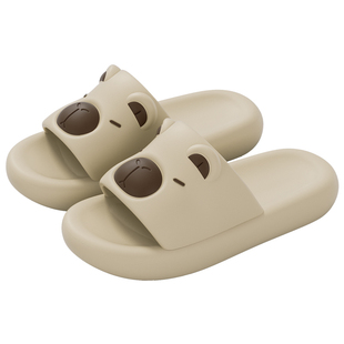 卡皮巴拉儿童拖鞋女童室内家居可爱一家三口浴室防滑亲子凉拖男童