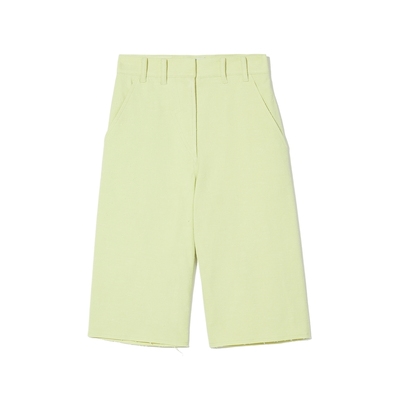 ITpushBUTTON直筒裤百慕大短裤