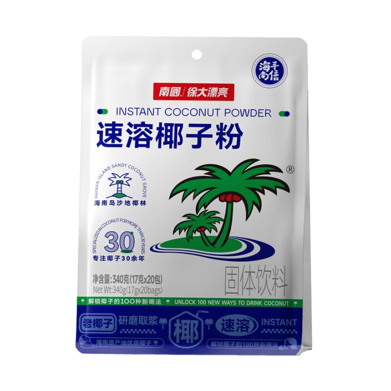 南国速溶椰子粉海南特产