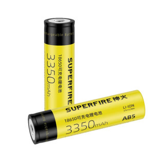 18650锂电池神火大容量3350毫安3.7V/4.2V通用强光手电筒头灯风扇