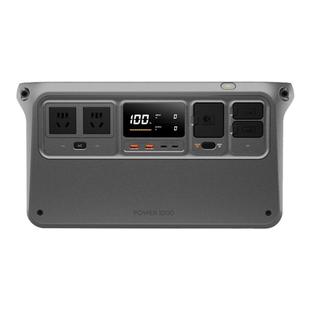 DJI 大疆户外移动电源 Power 1000V2 220v 快充2600W大功率磷酸铁锂便携大容量停电应急储能摆摊露营车载直播