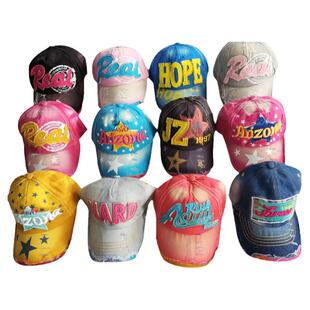 牛货仅一批 decora美式y2k千禧甜酷亚比涩谷辣妹磨边鸭舌帽棒球帽