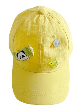 宝宝春夏速干蝴蝶结遮阳棒球帽