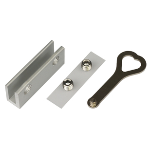 窗户限位器定位器铝合金儿童推拉窗门窗锁扣安全锁玻璃窗移窗卡扣