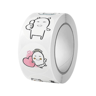 卡通自嘲熊奖励装饰封口贴