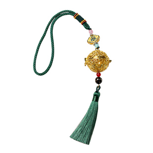 葡萄花鸟纹香囊陕西博物馆同款杨贵妃镂空香囊球挂件汉服挂饰车挂