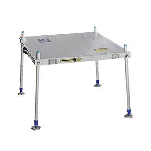 华美钓台2025款加粗加长升降腿超轻超稳轻便可折叠铝镁合金大钓台