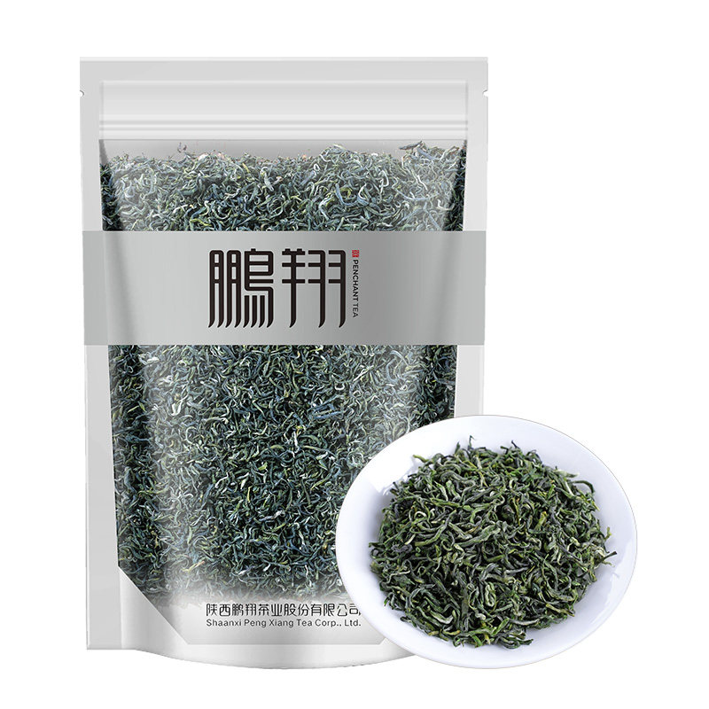 2026年鹏翔陕西特产明后特级散茶汉中毛尖绿茶高山云雾老陕青茶叶