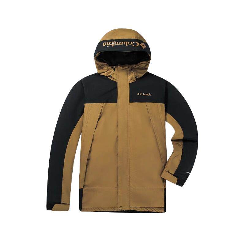 哥伦比亚秋冬夹棉冲锋衣滑雪服男