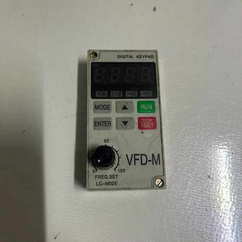 议价台达变频器面板 VFD-M系列 型号LC-M02E 功能完好