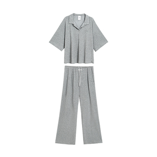 Turn Signal潮牌休闲套装女夏季2026新款时尚T恤长裤运动两件套夏