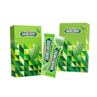 绿箭口香糖烟盒装绿群抽抽盒原味薄荷清新口气送男女朋友闺蜜礼物