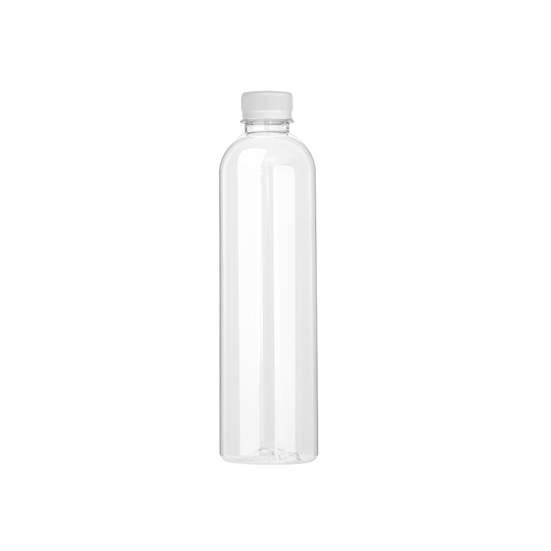 500ML加厚PET塑料瓶子细长直身瓶饮料瓶果汁瓶一次性透明果汁瓶