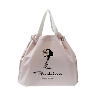 包邮加厚磨砂大中小号服装店手提袋胶袋礼品购物袋化妆品袋子定做