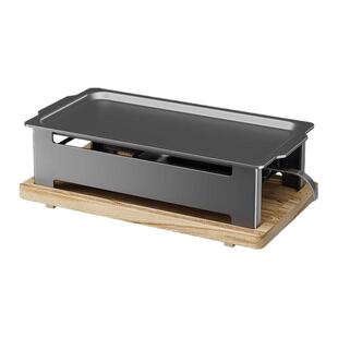 烧烤保温炉烤吧韩式烤串加热炉蜡烛酒精商用烧烤炉加热神器长方形