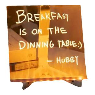 荧光板广告板夜光发光广告牌手写电子摆摊展示牌LED店铺夜市招牌