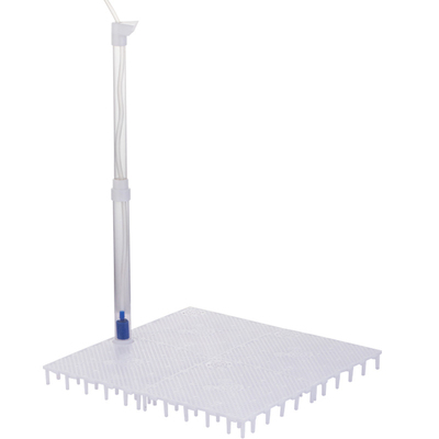 鱼缸底滤板网格过滤反气举导流管