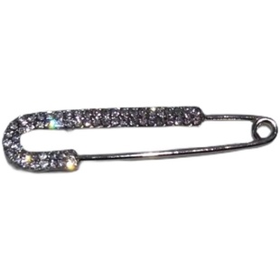 超闪水钻固定毛衣开衫扣针胸针别针女胸花裤裙子收腰西装外套装饰