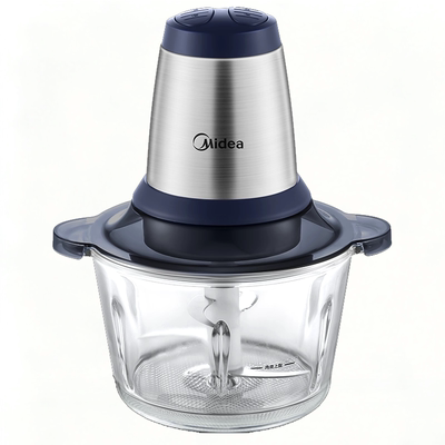 美的全自动绞肉机家用料理机多功能小型电动辅食搅拌机官方正品M1