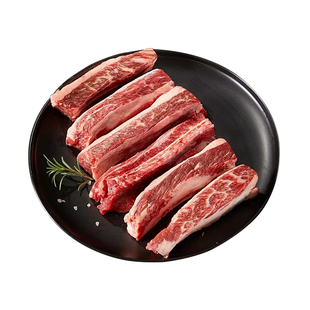 【下滑详情领补贴】闲草堂原切牛肋排进口四肋牛肋排骨牛腩牛肉