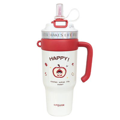 冰霸杯保温杯女生大容量水杯女新款2025高颜值可爱带吸管保冷杯子