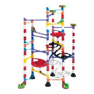 意大利启迪大号儿童轨道滚珠积木水到渠成弹珠拼装管道滑道6-14岁