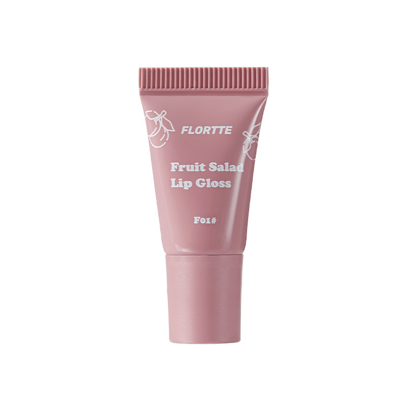 【彩妆礼盒】FLORTTE/花洛莉亚水果沙拉系列软管唇蜜镜面口红水光