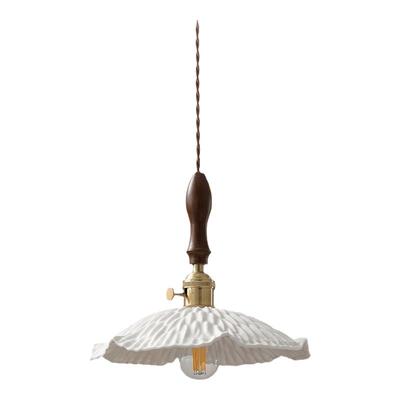 日式胡桃木美式复古餐厅吊灯