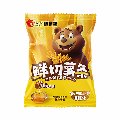 洽洽脆脆熊鲜切薯条20g