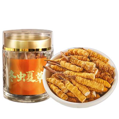 睿生堂2026年头茬新鲜冬虫夏草官方旗舰店鲜虫草送父母长辈礼盒装