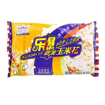 冠宇乐爆微波炉玉米花爆米花120g