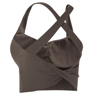 健身女孩防震美背运动内衣聚拢一体式跑步文胸外穿普拉提瑜伽背心