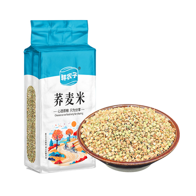 荞麦米真空包装 农家新米纯正宗大粒三角甜乔麦米仁五谷粗杂粮粒