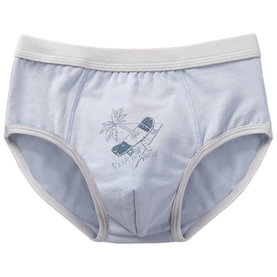 儿童纯棉三角裤男童内裤中大童裤头学生短裤青少年裤头