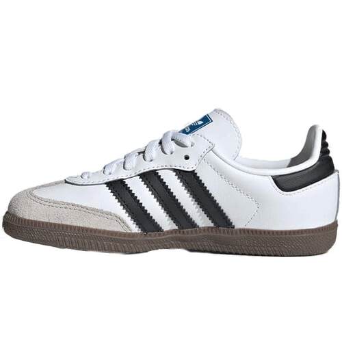 滔搏adidas阿迪达斯三叶草小童SAMBA德训鞋低帮运动休闲鞋JQ6391