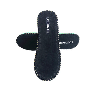 儿童吸汗透气舒适猪皮夏秋季厚款运动小孩防滑柔软宝宝可贴薄鞋垫