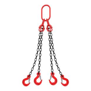 沪工正品吊装链条索具两腿四腿工业链条索具双肢链条吊链链条吊钩