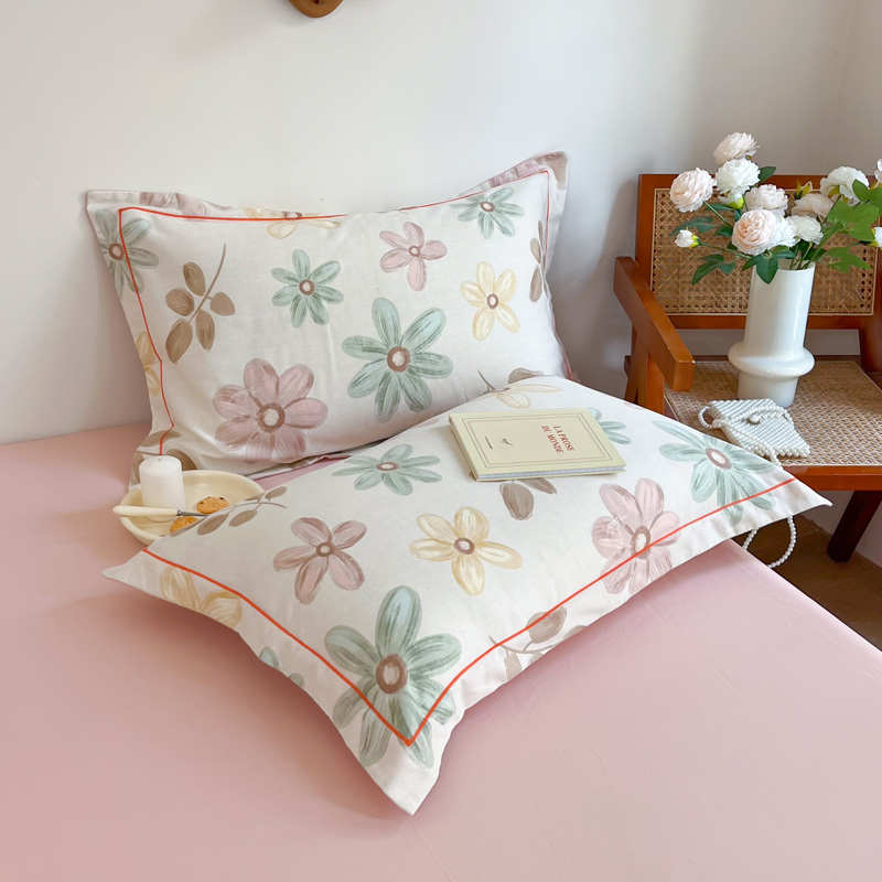 全棉加厚磨毛床单单件秋冬保暖纯棉简约家用学生单人双人被单床品