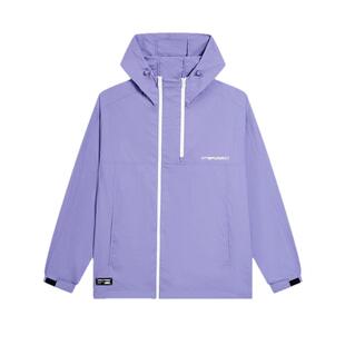 【王鹤棣同款】特步连帽运动外套男款2025年春夏休闲百搭薄款风衣